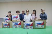 Сотрудники Пенсионного фонда в ЕАО передали гуманитарную помощь для жителей Донбасса