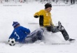 Соревнования по зимнему футболу 