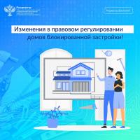 Изменения в правовом регулировании домов блокированной застройки.