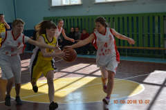 В Даниловке прошли соревнования по баскетболу среди женских команд поселений в рамках первого этапа районной Спартакиады